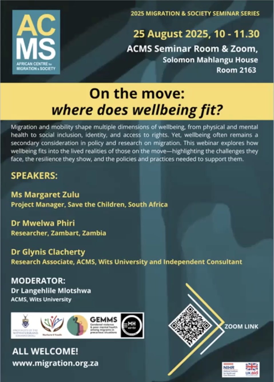 Webinar – On the move: where does wellbeing fit?